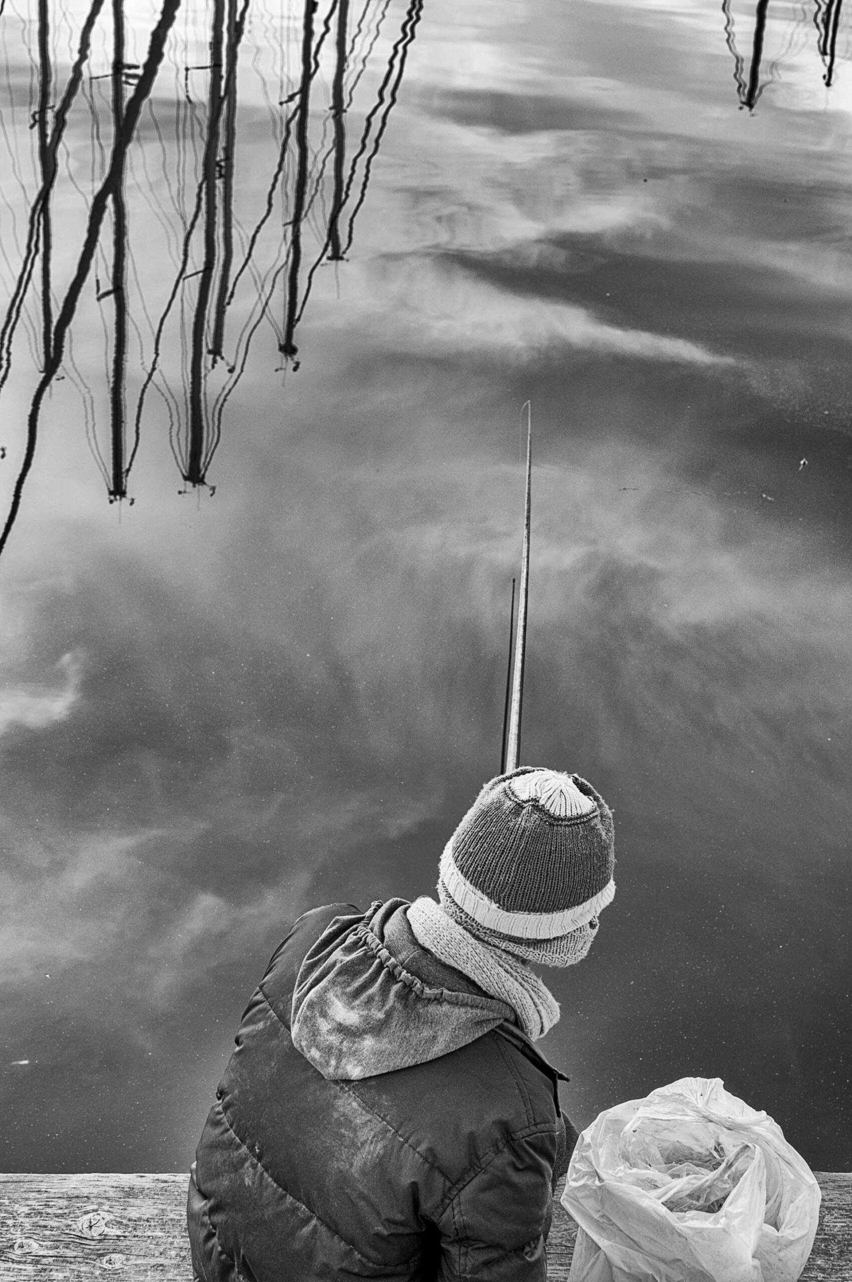 Fishing in the sky